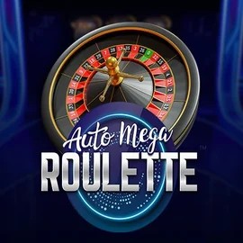 Auto Mega Roulette slot icon by Pragmatic Play, available at LolaJack Casino