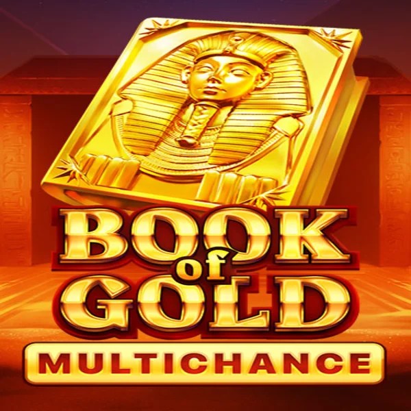 Book of Gold Multichance slot icon by Playson, available at LolaJack Casino