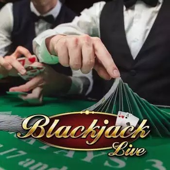 Live Blackjack by Evolution, showcased at lolajacks.eu – game logo