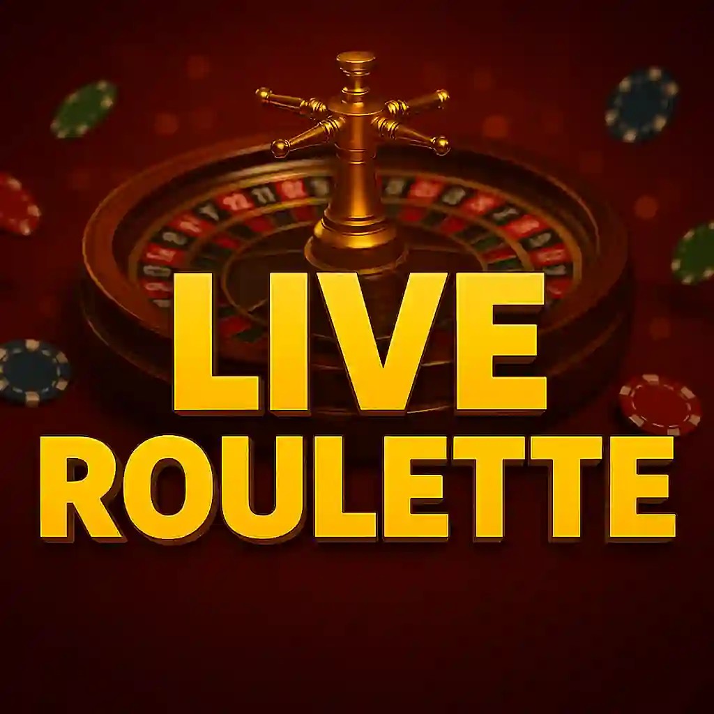 Live Roulette logo – Live Casino by Evolution at LolaJack Casino