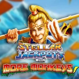 Play the Stellar Jackpots with More Monkeys slot by Lightning Box Game on LolaJack Casino